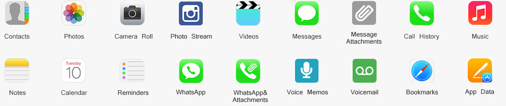 Retrieve Up to 16 + Types of iPhone Files