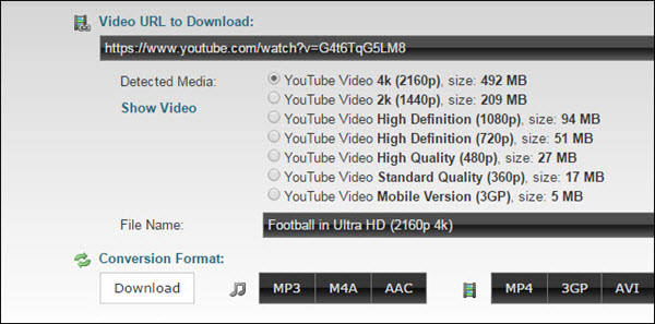 download youtube 4k video online