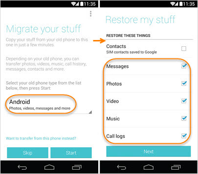 How to Use Motorola Migrate for Transferring Data