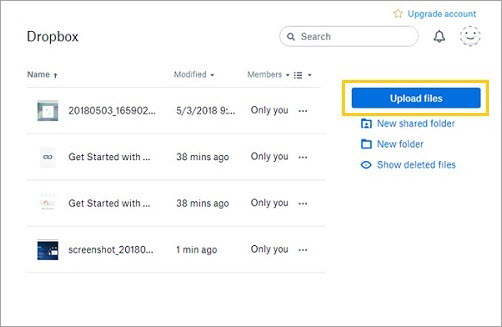 Transfer Videos from Computer to iPhone Using Dropbox.