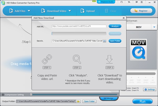 WonderFox HD Video Converter Factory