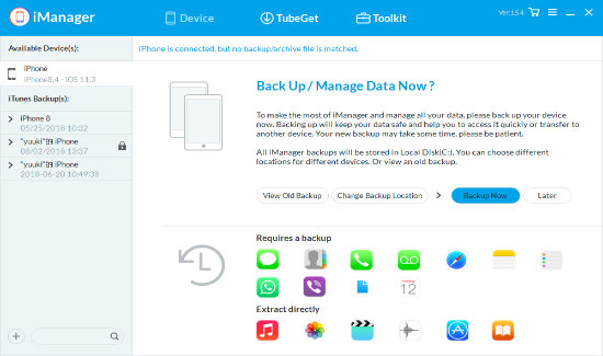 Smartly Back Up iDevice without iTunes