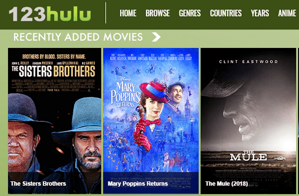 123Hulu is another best free movie streaming website to watch movies, TV series, web series, documentaries, short films, and docuseries for free.