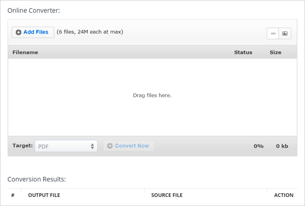 Aconvert is 2018 Top 5 Best Free Online Video Converter for PC/Mac