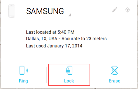 Using Android Device Manager to Unlock Android Phone with Broken Screen.