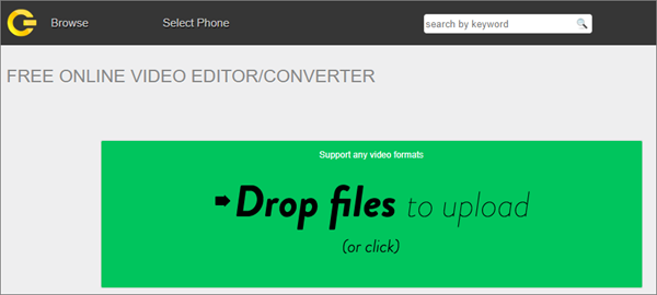 cellsea-free online video editor converter