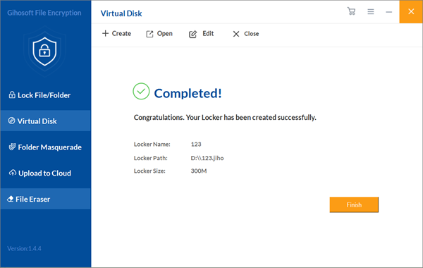 How to Create a Virtual Disk in a Corresponding Location