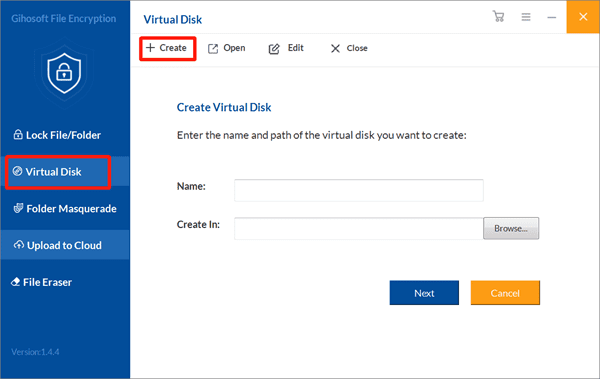 Create Virtual Disk to Encrypt Photos Before Uploading to Cloud.