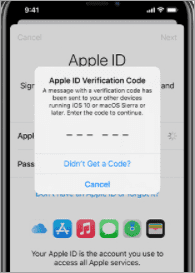 Get a text or phone call on additional trusted phone number
