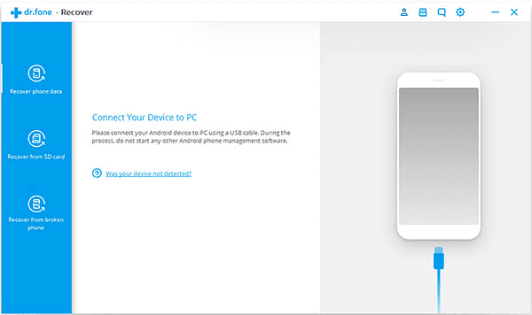 Dr. Fone for Android is one of the best Free Android Data Recovery Software to Restore Deleted Files.