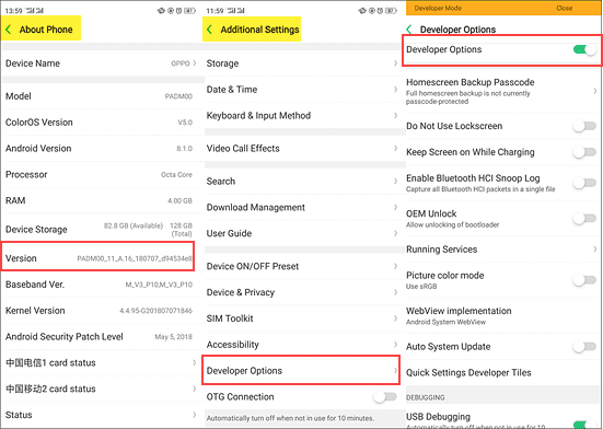 How to Enable Developer Options on Android?