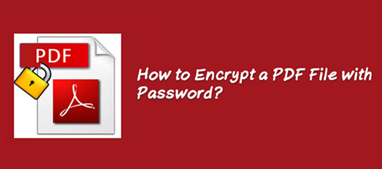  In this case, encrypting PDF files with a password is especially of significance.
