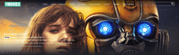 Fmovies is one of the best alternatives to GoMovies.