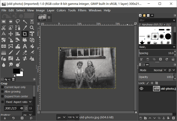 Restore Old Photos for Free with Desktop App - GIMP