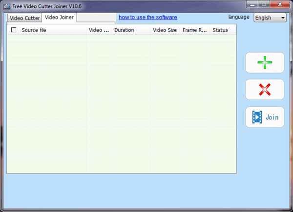 Free Video Cutter Joiner is not only a good video cutter, but also good at combining videos.