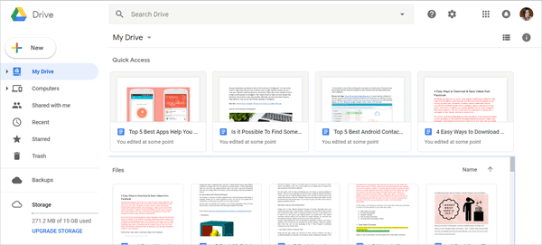 Google Drive is one of the top Best Free File Sharing Sites to Share Large Files Online.