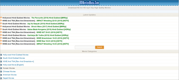 HD Movies Maza is one of the best Websites to Download Bollywood Movies Online for Free.