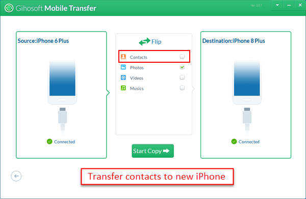 How to Transfer Contacts from iPhone to iPhone