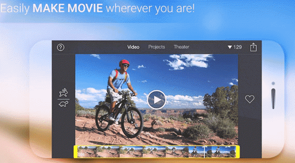 iMovie is an elegant app that makes basic video editing a breeze.