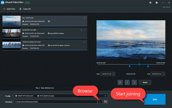 How to Join Multiple Videos Together with Free Video Joiner