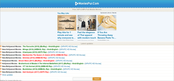 MovieSpur is one of the best Websites to Download Bollywood Movies Online for Free.