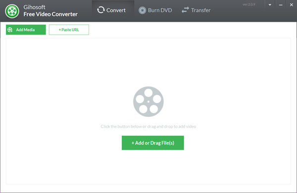 Gihosoft Free Video Converter is Free Online Video Converter Alternative