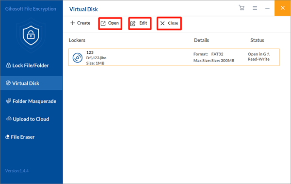 How to Create a Virtual Disk in a Corresponding Location