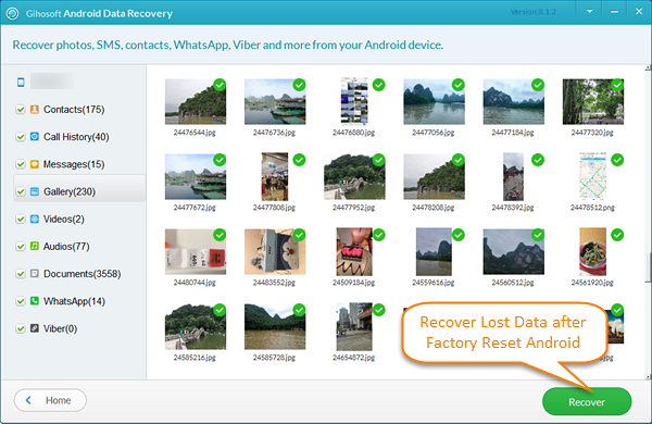 Tutorial on Android Data Recovery After Factory Reset