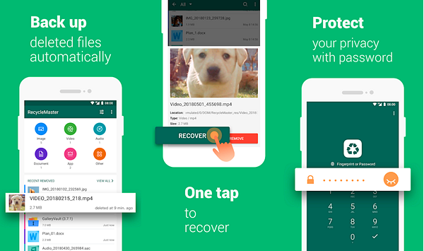 Recycle Master - Back Up Deleted Files