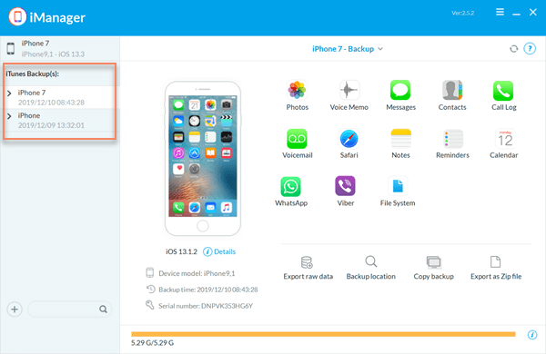 Restore iPhone without iTunes using Gihosoft iPhone Manager
