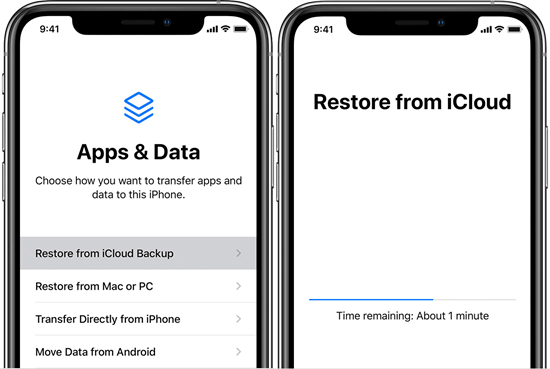 Restore Deleted Voice Memos on iPhone via iCloud Backup