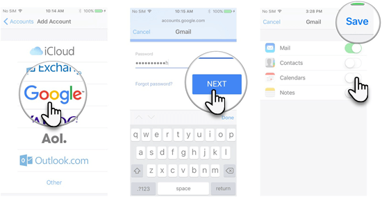 How to Share Google Calendar on iPhone