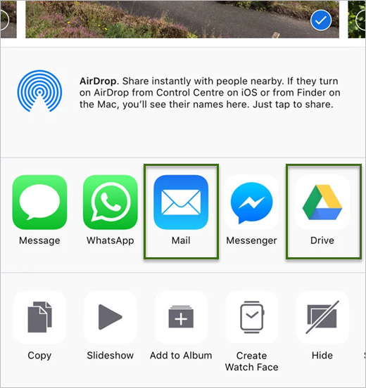 iPhone HEIC to JPG via Share Button