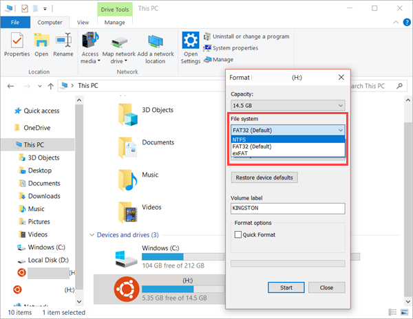 Speed up USB Transfer by Reformatting