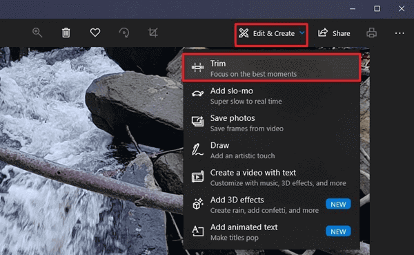 How to Trim Video on Windows 10