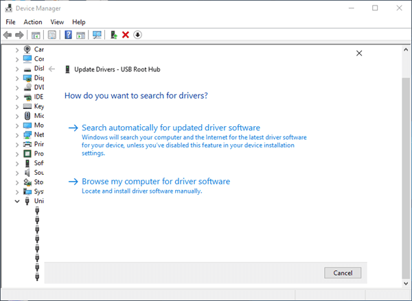 Update the Driver of Undetected SD Card