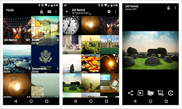 Hide Photos on Android–Vaulty