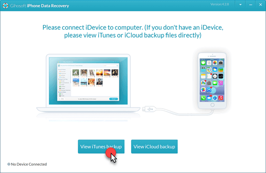 Retrieve Deleted Voice Memos on iPhone via iTunes Backup