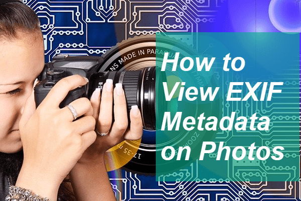 View an Image’s EXIF Data.
