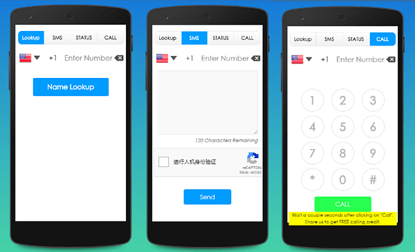 Zlookup goes through several phone number records to find the identity of a person or a business who keeps calling you. 